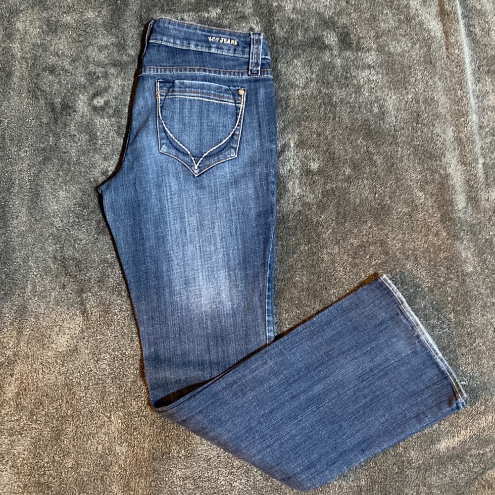 ZCO jeans, size 11, low rise, boot cut
